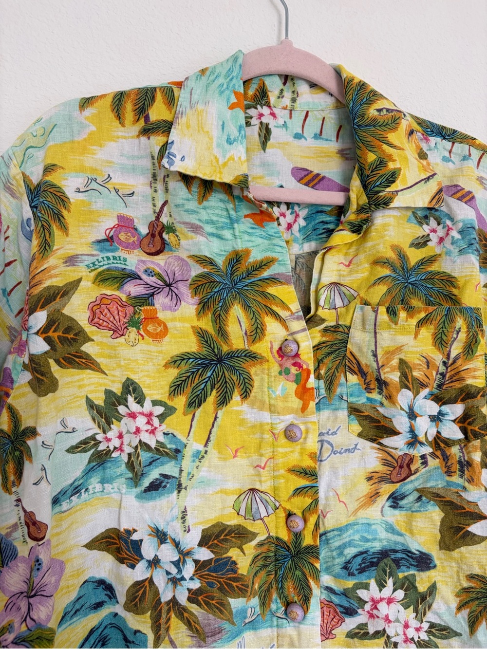 Alemais Holiday Hawaii Print Playsuit - Picture 6 of 12